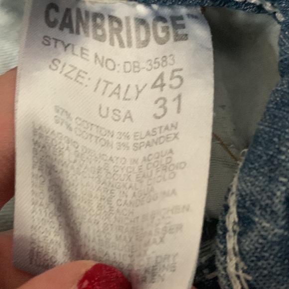 Size 6 ripped flare blue jeans - Picture 7 of 7